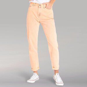 NWT Lee Mom High Rise Straight Overdyed Jeans Size 29